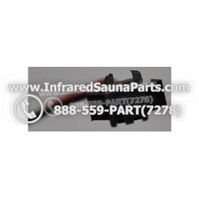 THERMOSTATS - THERMOSTAT - 2 PIN MALE TO FEMALE IN BLACK AND RED EXTENSION CORD 7