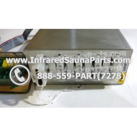 COMPLETE CONTROL POWER BOX WITH CONTROL PANEL - COMPLETE CONTROL POWER BOX  O-SAUNA INFRARED SAUNA WITH CONTROL PANEL 14