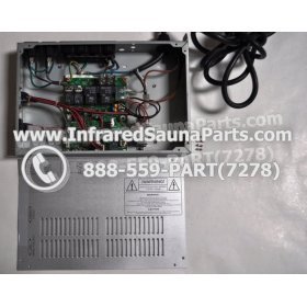 COMPLETE CONTROL POWER BOX 110V / 120V - COMPLETE CONTROL POWER BOX 110V / 120V CAL SAUNA  INFRARED SAUNA STYLE 3 15