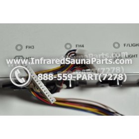 COMPLETE CONTROL POWER BOX WITH CONTROL PANEL - COMPLETE CONTROL POWER BOX HYDRA INFRARED SAUNA STYLE 4 WITH ONE CONTROL PANEL 2