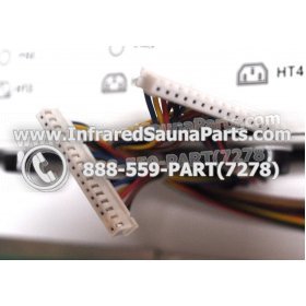 COMPLETE CONTROL POWER BOX WITH CONTROL PANEL - COMPLETE CONTROL POWER BOX LONGEVITY  INFRARED SAUNA STYLE 4 WITH TWO CONTROL PANELS 8