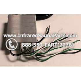 COMPLETE CONTROL POWER BOX 110V / 120V - COMPLETE CONTROL POWER BOX 110V / 120V O-SAUNA WITHOUT HIGH LIMIT SWITCH 8
