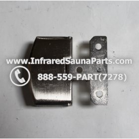 DOOR HINGES - GLASS DOOR HINGE STYLE 9 COMPLETE SET 2