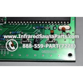 CIRCUIT BOARDS WITH  FACE PLATES - CIRCUIT BOARD WITH FACEPLATE 06S10195 8 BUTTONS 7