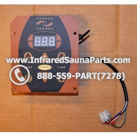 CIRCUIT BOARDS WITH  FACE PLATES - CIRCUIT BOARD WITH FACE PLATE CEDRUS SN 20051124279 AND REMOTE CONTROL 2