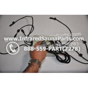 COMPLETE CONTROL POWER BOX 220V / 240V - COMPLETE CONTROL POWER BOX 220V / 240V DELUXE INFRARED SAUNA WITH 8 HEATER PLUGS v1 11