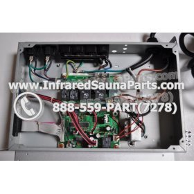 COMPLETE CONTROL POWER BOX 220V / 240V - COMPLETE CONTROL POWER BOX 220V / 240V CAL SAUNA  INFRARED SAUNA STYLE 3 8