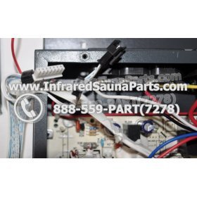 COMPLETE CONTROL POWER BOX 220V / 240V - COMPLETE CONTROL POWER BOX 220V / 240V WITH 7 CIRCUIT BOARD PINS  6 FEMALE PLUGS SAUNA KING INFRARED SAUNA 29