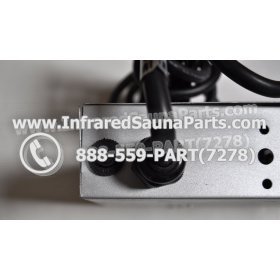 COMPLETE CONTROL POWER BOX 220V / 240V - COMPLETE CONTROL POWER BOX 220V / 240V LONGEVITY  INFRARED SAUNA STYLE 3 6