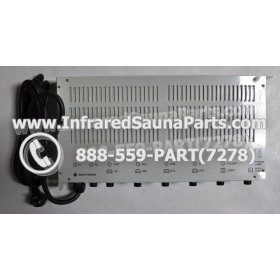 COMPLETE CONTROL POWER BOX 220V / 240V - COMPLETE CONTROL POWER BOX 220V / 240V LUX  INFRARED SAUNA STYLE 4 1