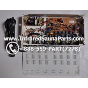 COMPLETE CONTROL POWER BOX 220V / 240V - COMPLETE CONTROL POWER BOX 220V / 240V KEYSBACKYARD INFRARED SAUNA STYLE 4 5