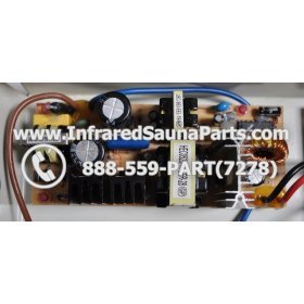 COMPLETE CONTROL POWER BOX 220V / 240V - COMPLETE CONTROL POWER BOX 220V / 240V MASTERSAUNA INFRARED SAUNA STYLE 4 8