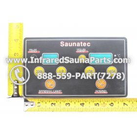 CIRCUIT BOARDS WITH  FACE PLATES - CIRCUIT BOARDS WITH FACE PLATES - SAUNATEC   (7 BUTTONS) 2