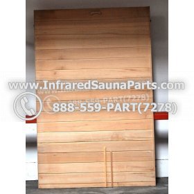 WOOD SAUNA WALLS - HEMLOCK WOOD SAUNA PANEL ( 69.5" x 45.4" ) 3