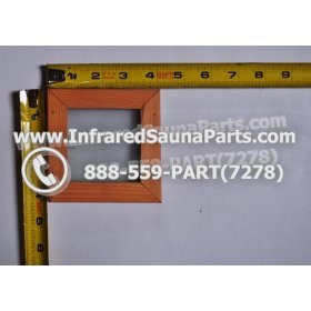 WOOD CONTROL PANEL TRIMS - HEMLOCK WOOD CONTROL PANEL TRIM STYLE 8 2