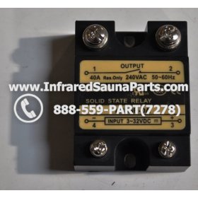 RELAYS / SOLID RELAYS - RELAYS / SOLID RELAY LIRRD LRSSR-DA 40AMP 8