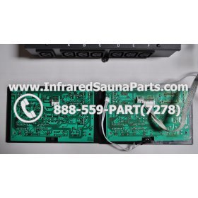 COMPLETE CONTROL POWER BOX WITH CONTROL PANEL - COMPLETE CONTROL POWER BOX 110V / 120V WITH 7 CIRCUIT BOARD PINS 6 FEMALE PLUGS WITH TWO CONTROL PANELS 4