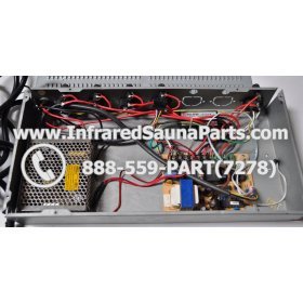 COMPLETE CONTROL POWER BOX 110V / 120V - COMPLETE CONTROL POWER BOX 110V / 120V GAIA INFRARED SAUNA STYLE 2 9