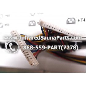 COMPLETE CONTROL POWER BOX WITH CONTROL PANEL - COMPLETE CONTROL POWER BOX JOSEN INFRARED SAUNA STYLE 4 WITH TWO CONTROL PANELS 8