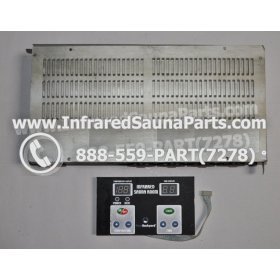 COMPLETE CONTROL POWER BOX WITH CONTROL PANEL - COMPLETE CONTROL POWER BOX GAIA INFRARED SAUNA STYLE 2 WITH ONE CONTROL PANEL 2