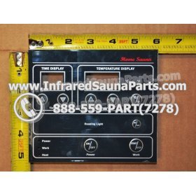 FACE PLATES - FACEPLATE FOR CIRCUIT BOARD SRZHX001 IRONMAN 8 BUTTONS 2