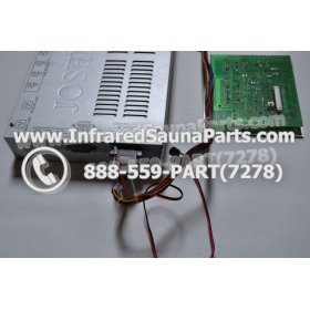 COMPLETE CONTROL POWER BOX WITH CONTROL PANEL - COMPLETE CONTROL POWER BOX WASAUNA INFRARED SAUNA STYLE 3 WITH ONE CONTROL PANEL 4