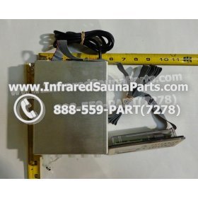 COMPLETE CONTROL POWER BOX WITH CONTROL PANEL - COMPLETE CONTROL POWER BOX  SOFTHEAT INFRARED SAUNA WITH CONTROL PANEL 6
