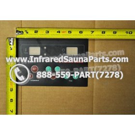 FACE PLATES - FACEPLATE FOR CIRCUIT BOARD LUX INFRARED SAUNA  XZSN1DB V1.5 2