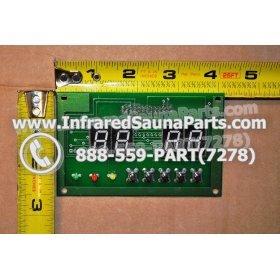 CIRCUIT BOARDS WITH  FACE PLATES - CIRCUIT BOARD WITH FACEPLATE LUX INFRARED SAUNA 06S10196 3