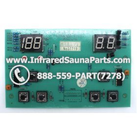 CIRCUIT BOARDS / TOUCH PADS - CIRCUIT BOARD  TOUCHPAD HEALTHLAND INFRARED SAUNA NYSN3DB F1.3 1