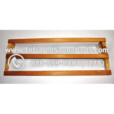 WOOD MAGAZINE HOLDERS - HEMLOCK WOOD MAGAZINE HOLDER STYLE 1 1