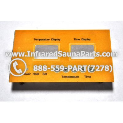 FACE PLATES - FACEPLATE FOR CIRCUIT BOARD HYDRA INFRARED SAUNA 06S10196 1