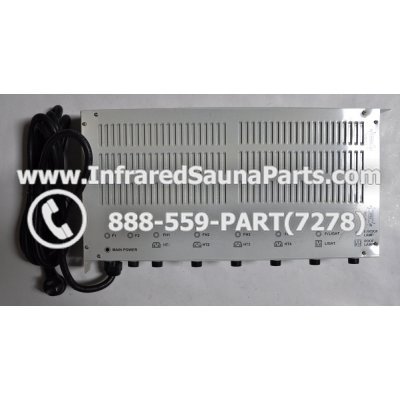 COMPLETE CONTROL POWER BOX 220V / 240V - COMPLETE CONTROL POWER BOX 220V / 240V HOTWIND  INFRARED SAUNA STYLE 4 1