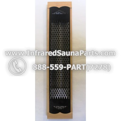 CERAMIC INFRARED SAUNA  HEATERS - Ceramic Infrared Sauna Heater / Complete Assembly Heater With Housing in Black - 220/240 - volt power source 1