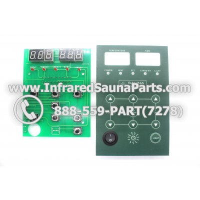 CIRCUIT BOARDS WITH  FACE PLATES - CIRCUIT BOARDS WITH FACE PLATES - H23218 (8 BUTTONS) 1