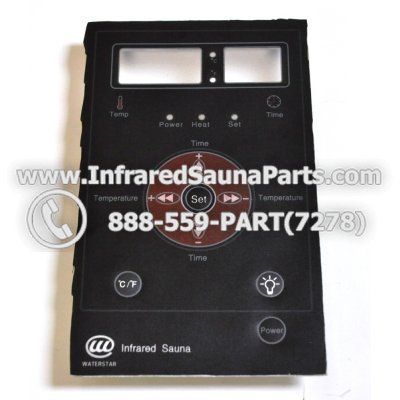 FACE PLATES - FACEPLATE FOR CIRCUIT BOARD HOTWIND INFRARED SAUNA 06S065 1